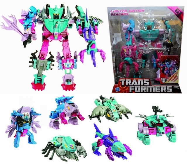 G1 Commemorative Piranacon/Seacon ��������